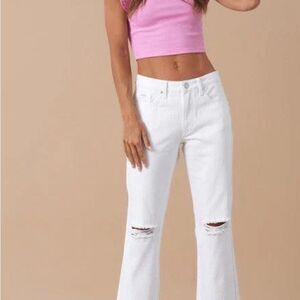 INSANE GENE HIGH RISE SLIM STRAIGHT LEG Size 9